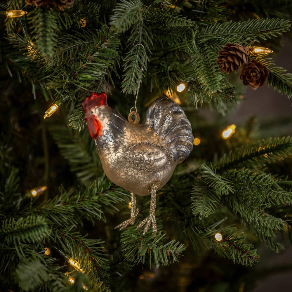 Rooster Ornament - Merry PigletsRagon House