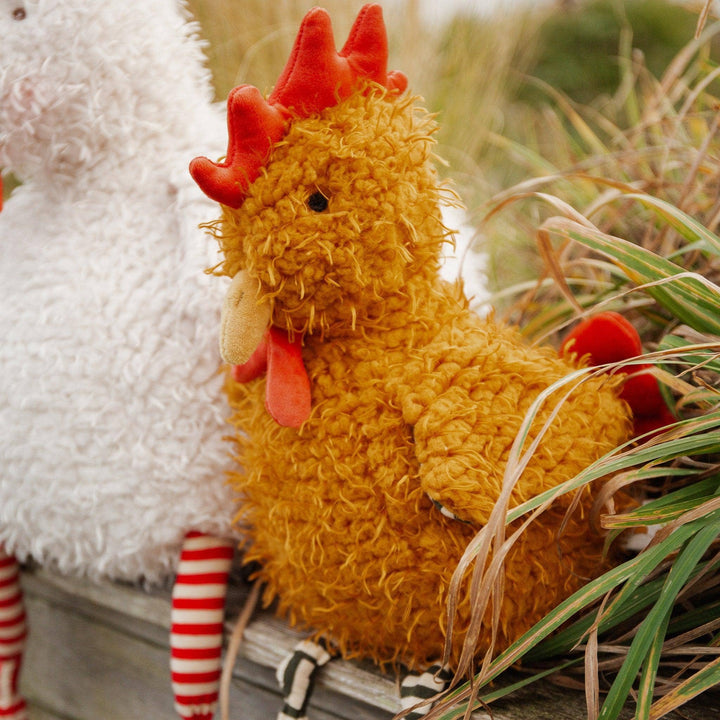 Rooster Stuffed Animal - Merry PigletsBunnies By the Bay