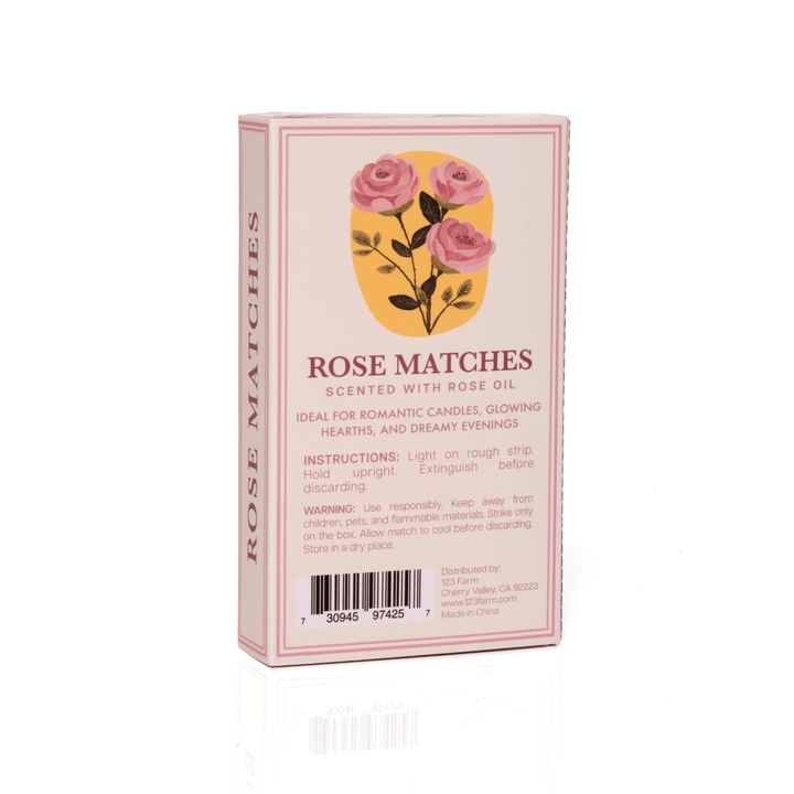 Rose Scented Matches - Merry Piglets123 Farm