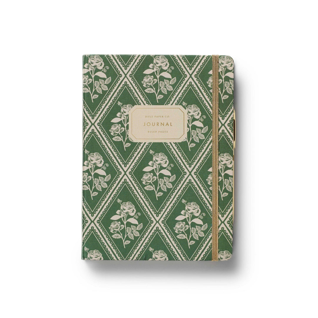 Rose Study Journal with Pen - Merry PigletsRifle Paper Co.