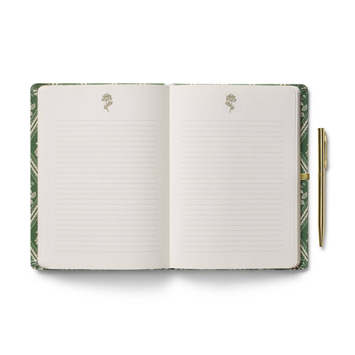 Rose Study Journal with Pen - Merry PigletsRifle Paper Co.