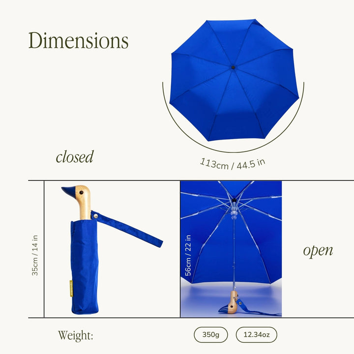 Royal Blue Duckhead Umbrella - Merry PigletsOriginal Duckhead USA