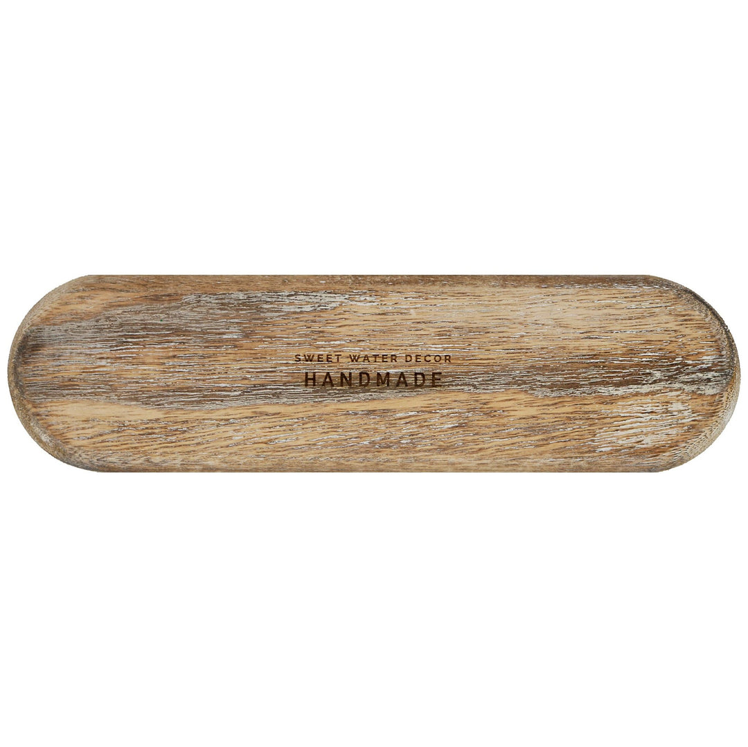 Rustic Wood Tray - Merry PigletsSweet Water Decor