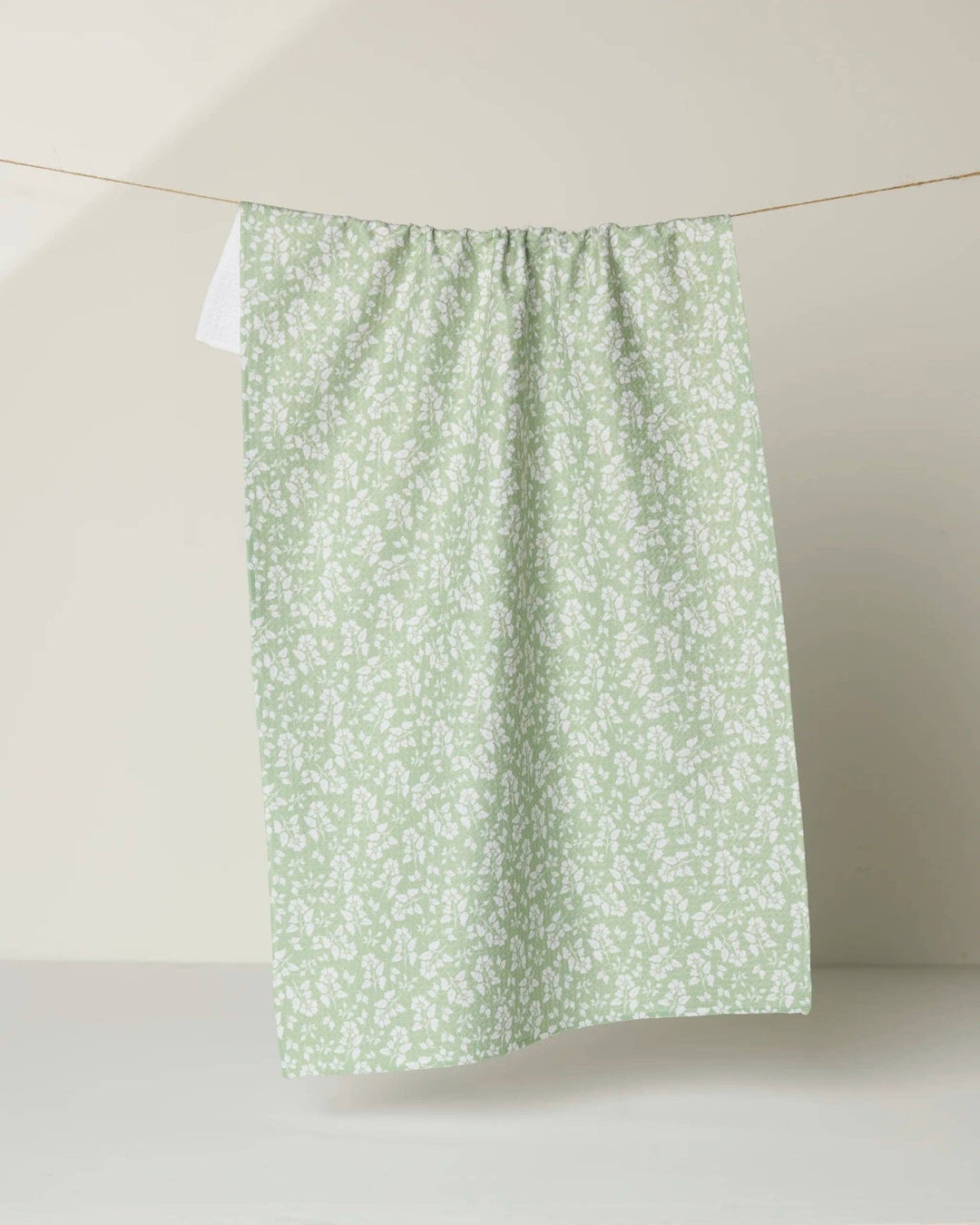 Sage Garden Tea Towel - Merry PigletsGeometry