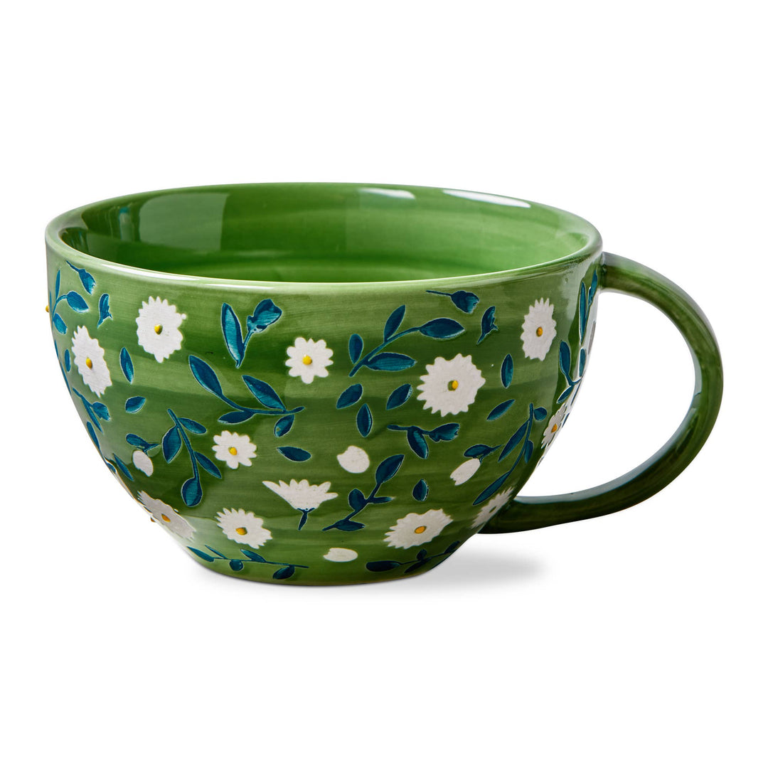 Sage Louise Latte Mug - Merry Pigletstag