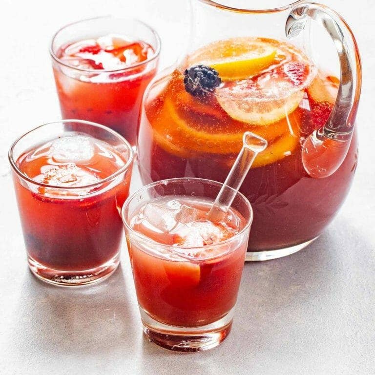 Sangria Cocktail and Mocktail Mixer - Merry PigletsWood Stove Kitchen