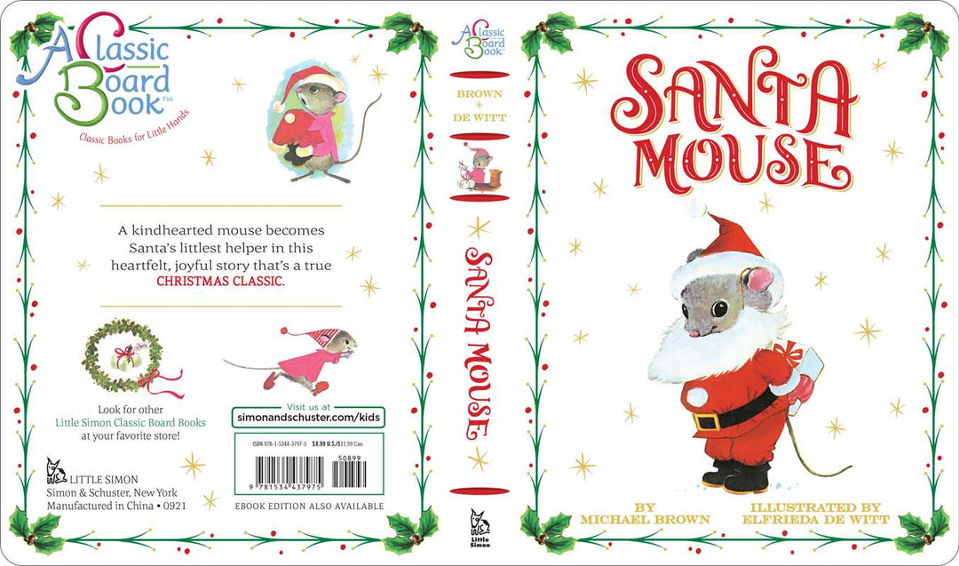 Santa Mouse Book - Merry PigletsSimon & Schuster