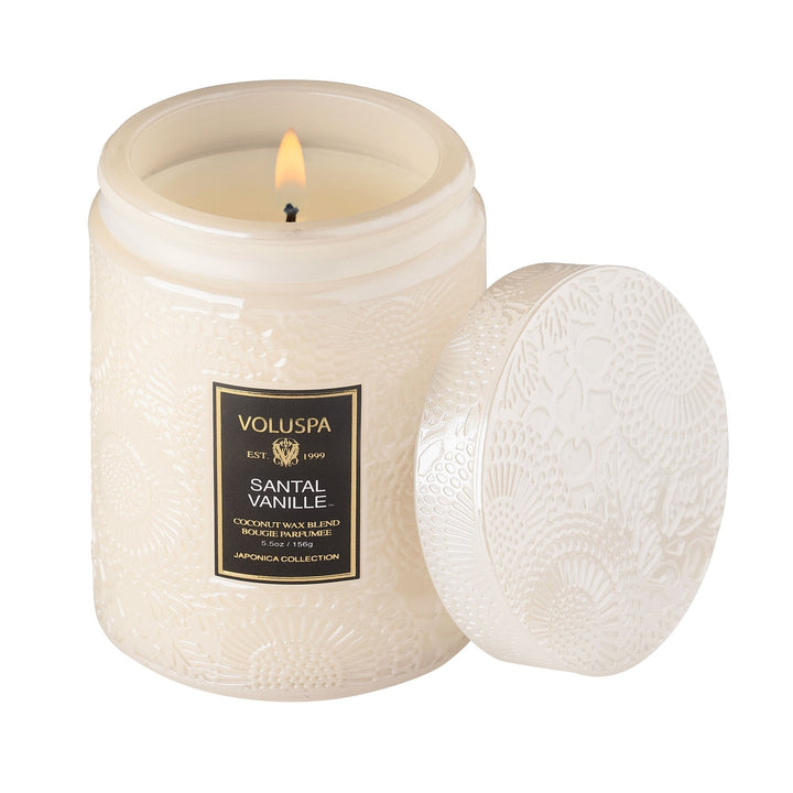 Santal Vanille Small Jar Candle - Merry PigletsVoluspa