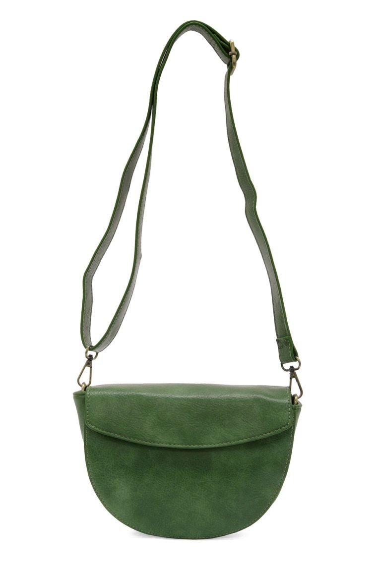 Sea Green Linda Crescent Crossbody Bag - Merry PigletsJoy Susan