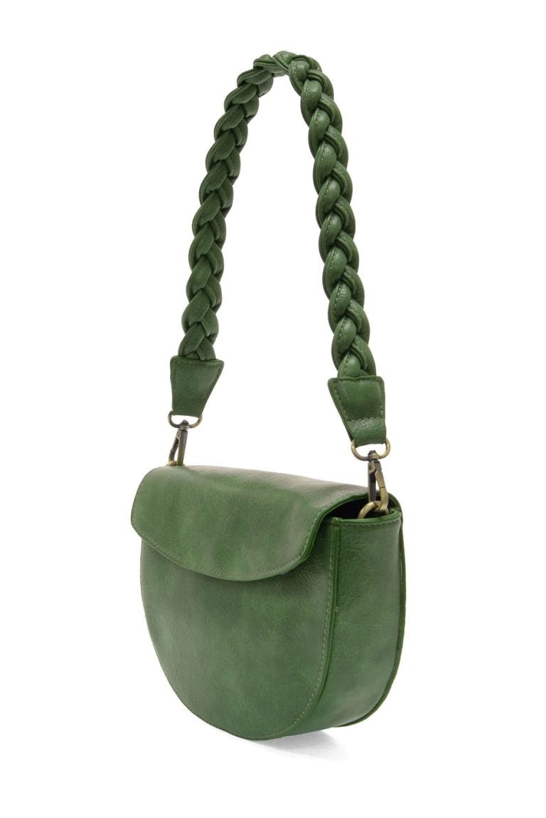 Sea Green Linda Crescent Crossbody Bag - Merry PigletsJoy Susan