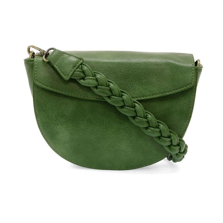 Sea Green Linda Crescent Crossbody Bag - Merry PigletsJoy Susan