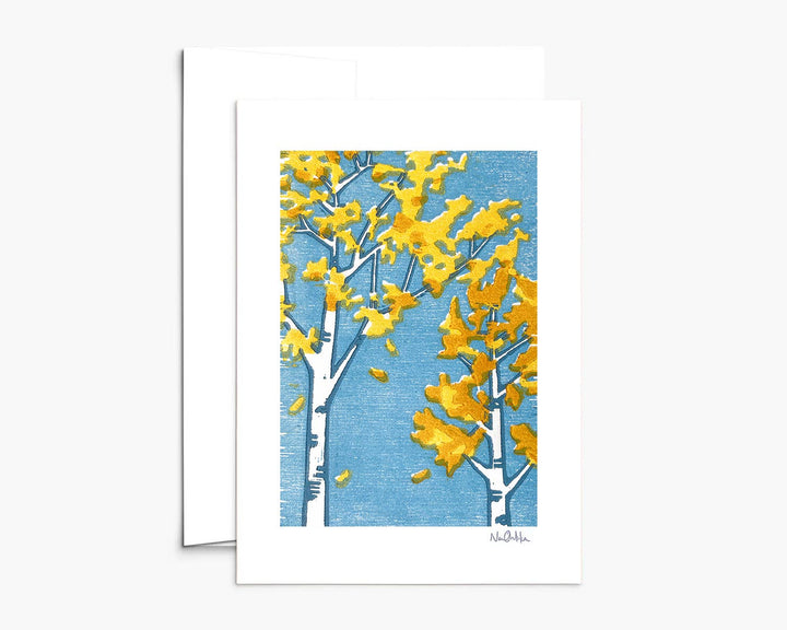 Season of Change Greeting Card - Merry PigletsNan Onkka Prints