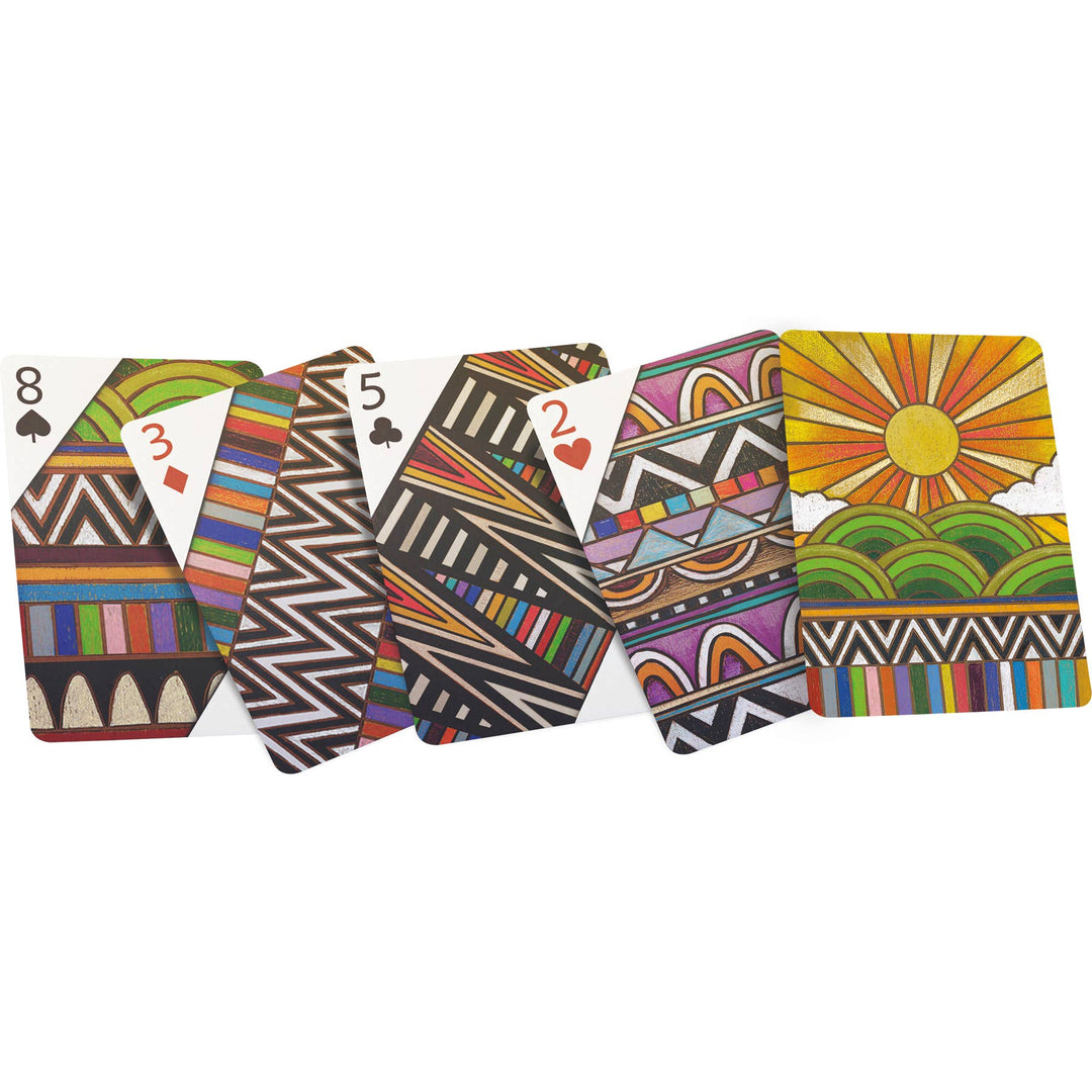 Seasons Playing Cards - Merry PigletsPrimitives by Kathy