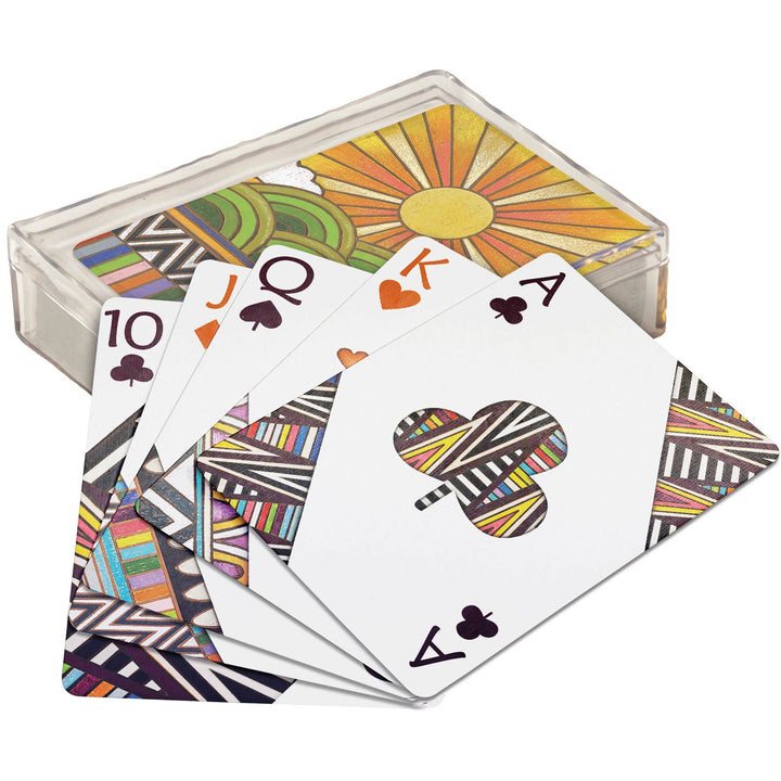 Seasons Playing Cards - Merry PigletsPrimitives by Kathy