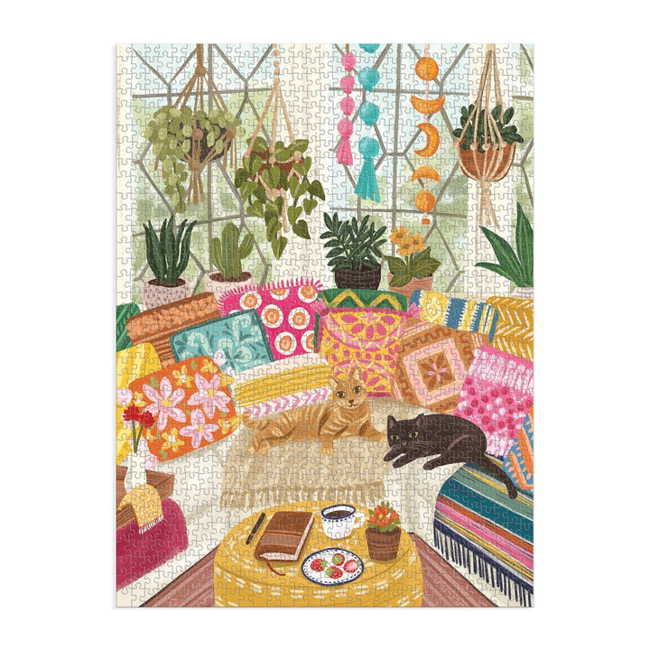 Serenity Meow 1000 Piece Puzzle - Merry PigletsGalison