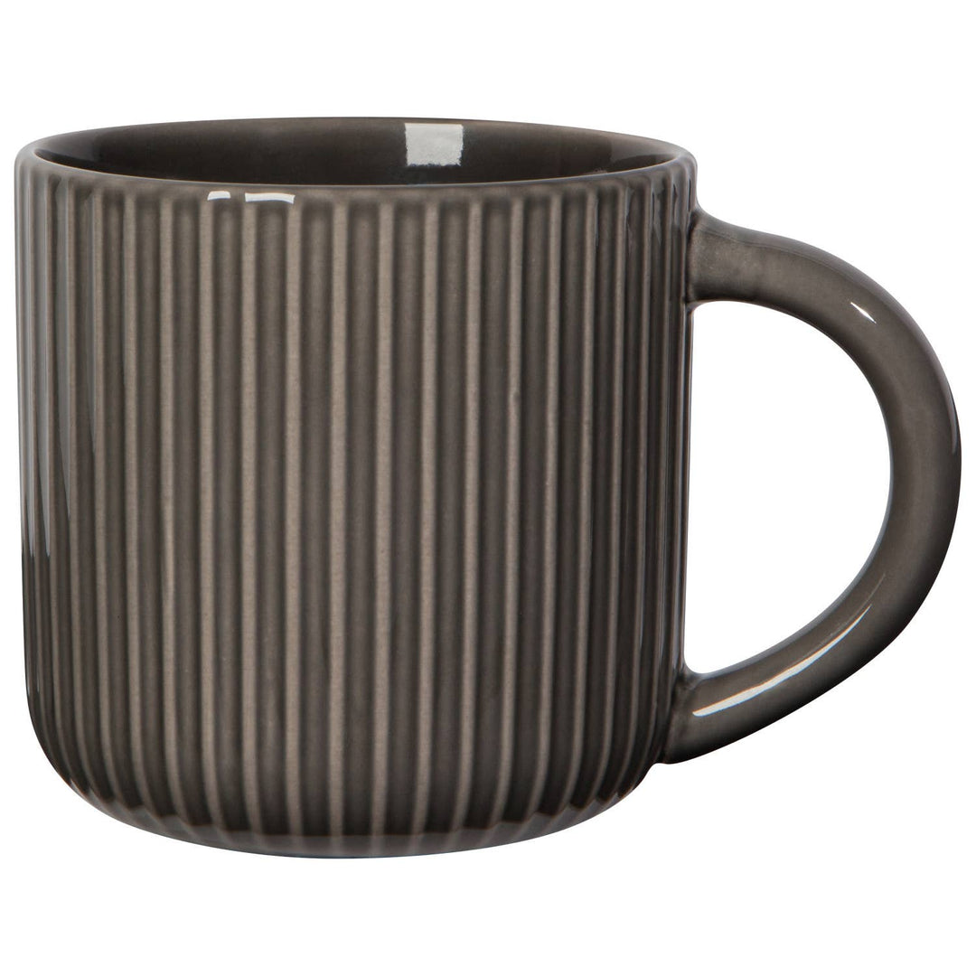 Shadow Fluted Mug - Merry PigletsDanica Heirloom