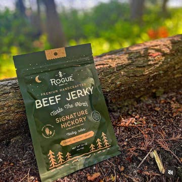 Signature Hickory Beef Jerky - Merry PigletsRogue Jerky Co.
