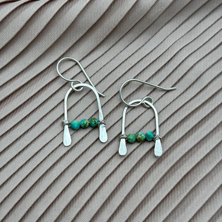 Silver Bitty Earrings - Merry PigletsFluff Hardware