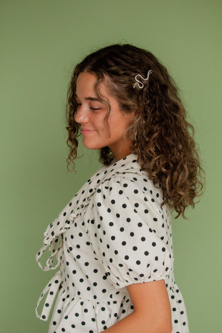 Silver Snake Clip - Merry PigletsShop Andi