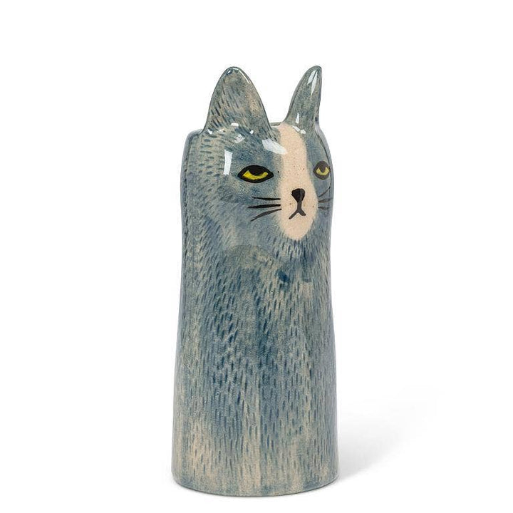 Skinny Cat Vase - Merry PigletsAbbott