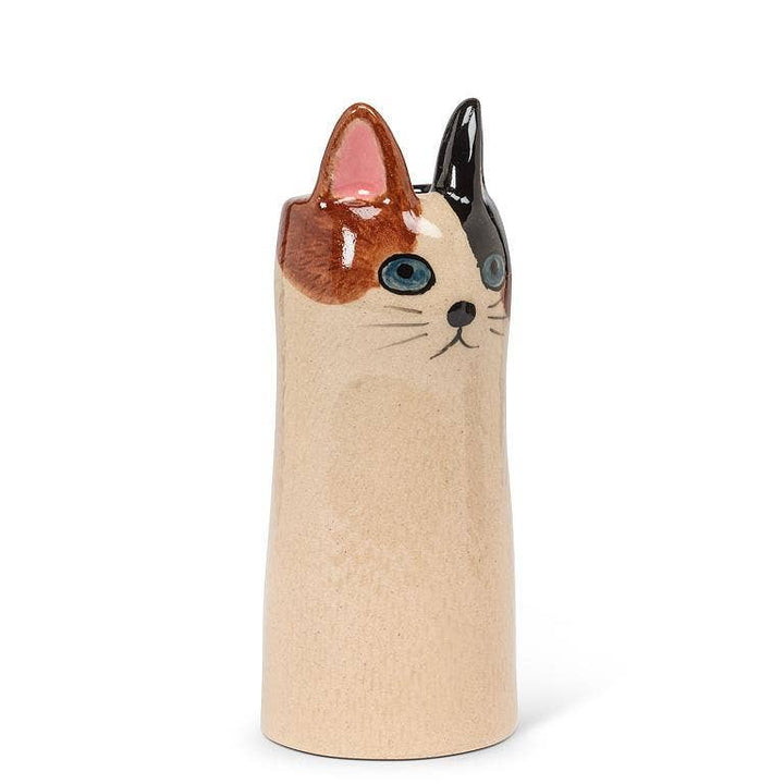 Skinny Cat Vase - Merry PigletsAbbott
