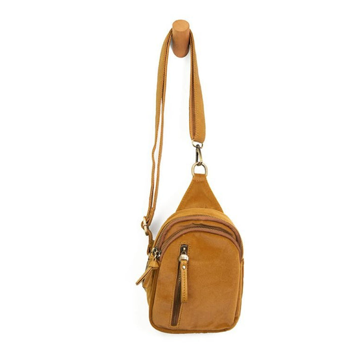 Skyler Sling Bag - Velvet Mustard - Merry PigletsJoy Susan