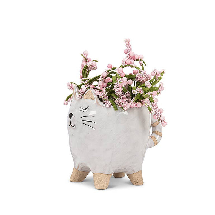 Small Cat Planter - Merry PigletsAbbott
