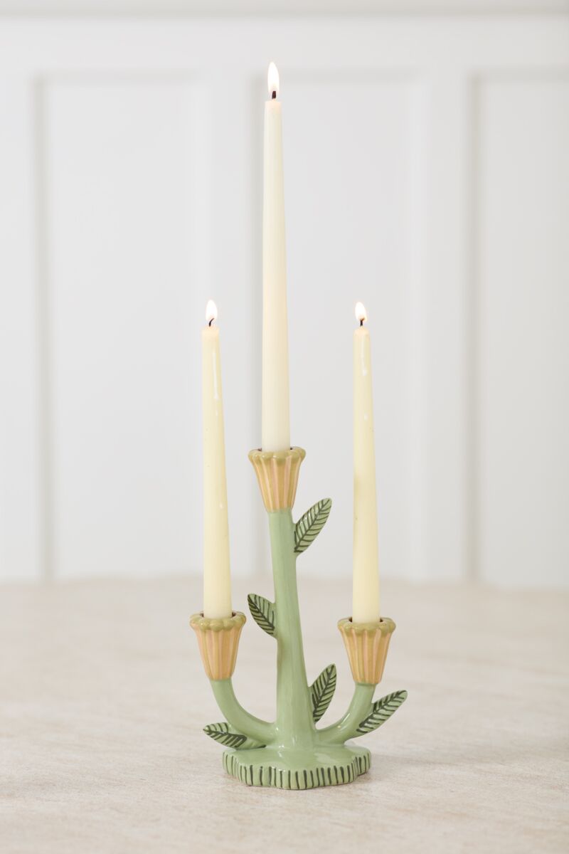 Soft Petal Candleholder - Merry PigletsAccent Decor