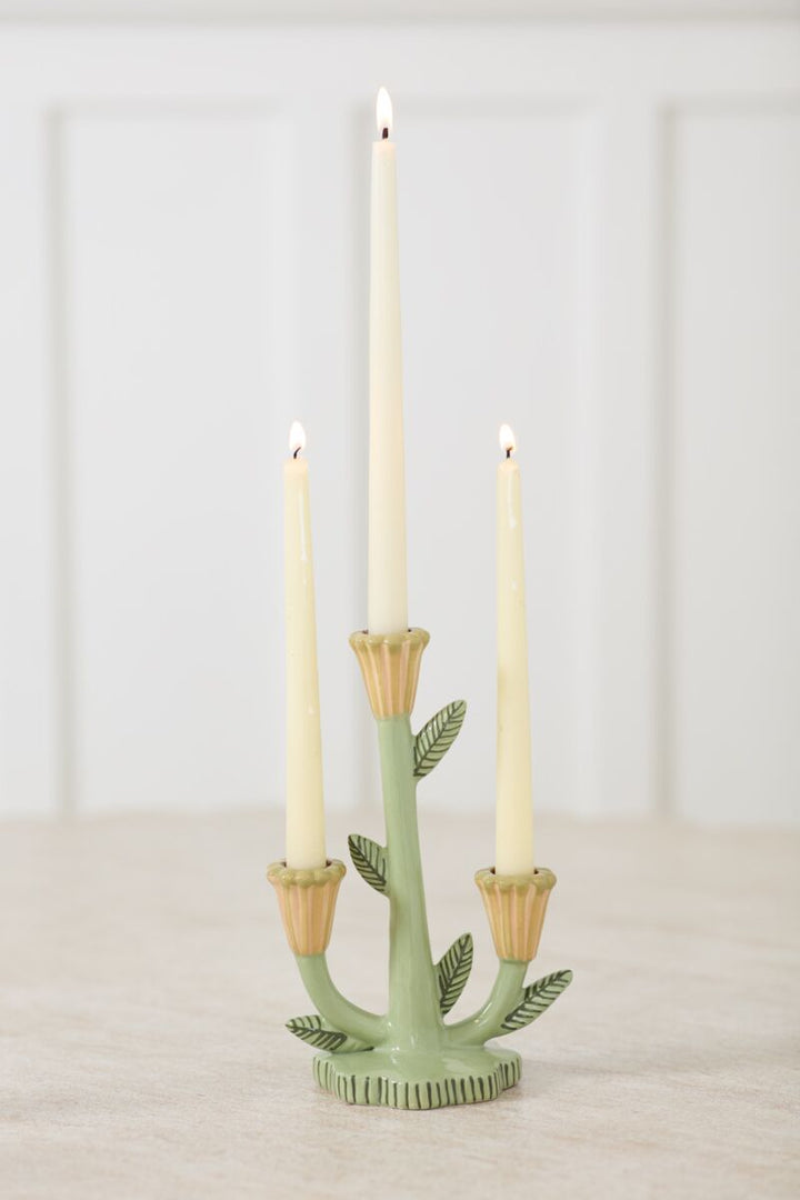 Soft Petal Candleholder - Merry PigletsAccent Decor