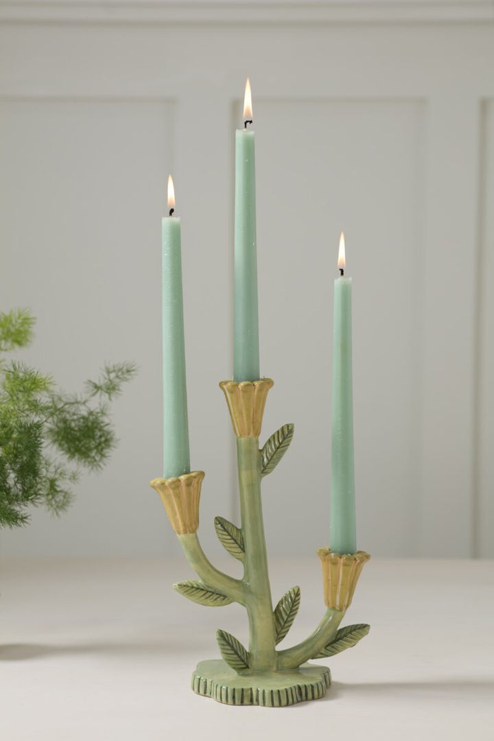 Soft Petal Candleholder - Merry PigletsAccent Decor