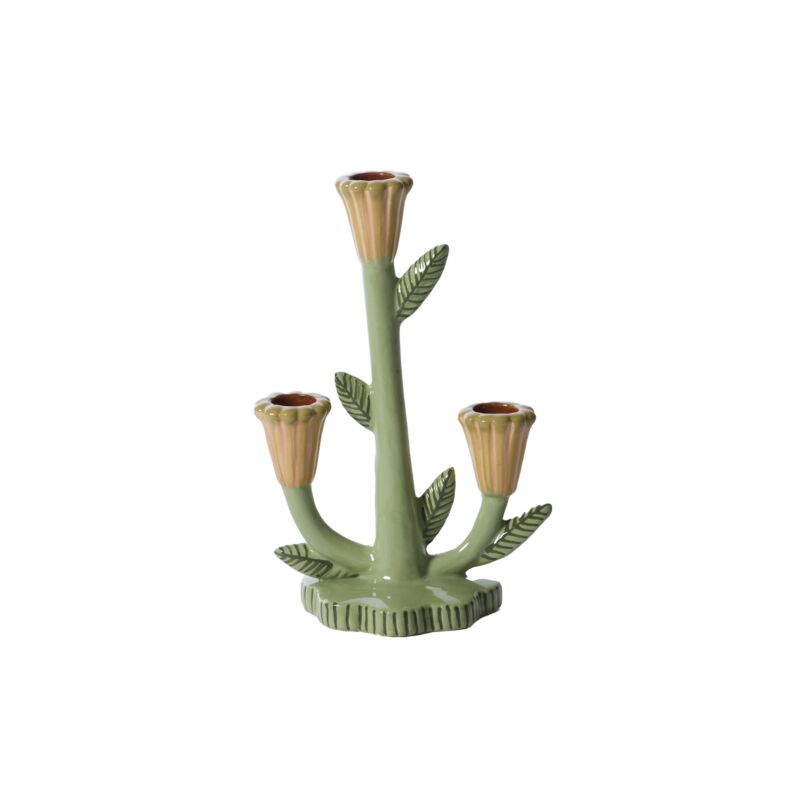 Soft Petal Candleholder - Merry PigletsAccent Decor