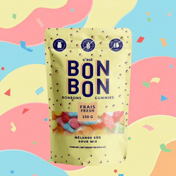 Sour Mix Gummy Candies - Merry PigletsLa boîte à bonbons