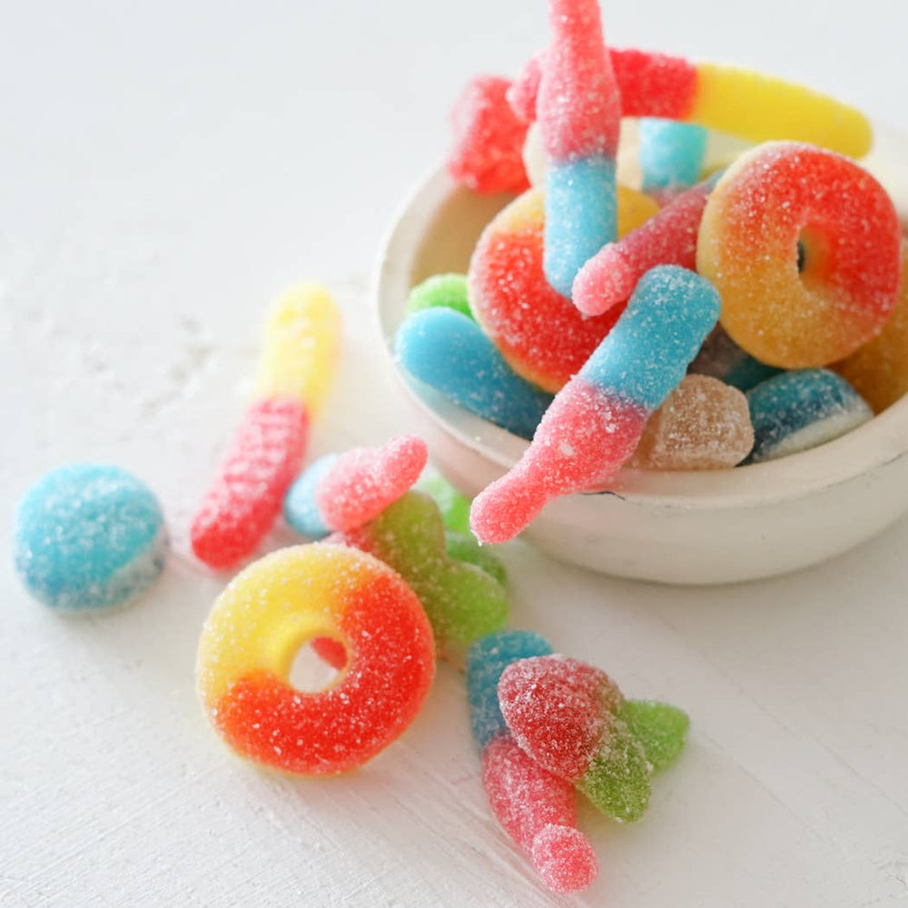 Sour Mix Gummy Candies - Merry PigletsLa boîte à bonbons