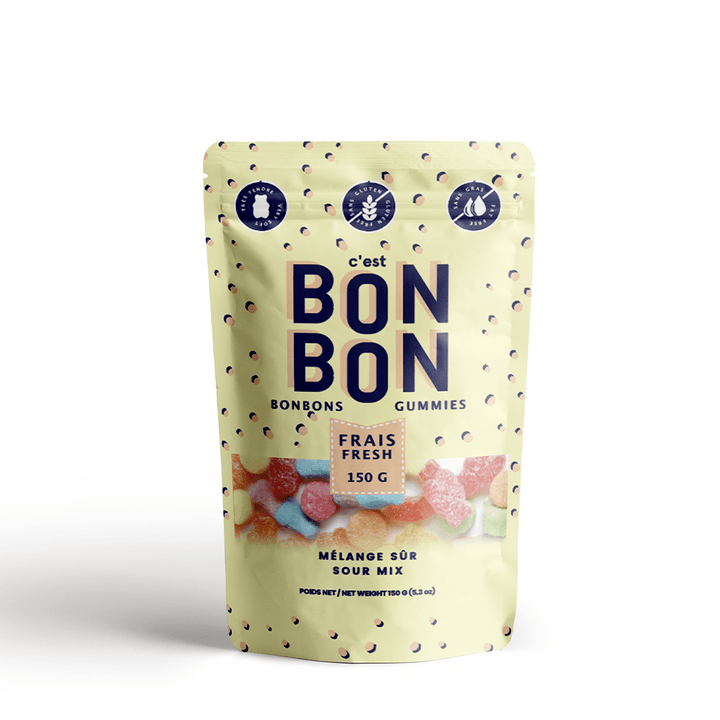 Sour Mix Gummy Candies - Merry PigletsLa boîte à bonbons
