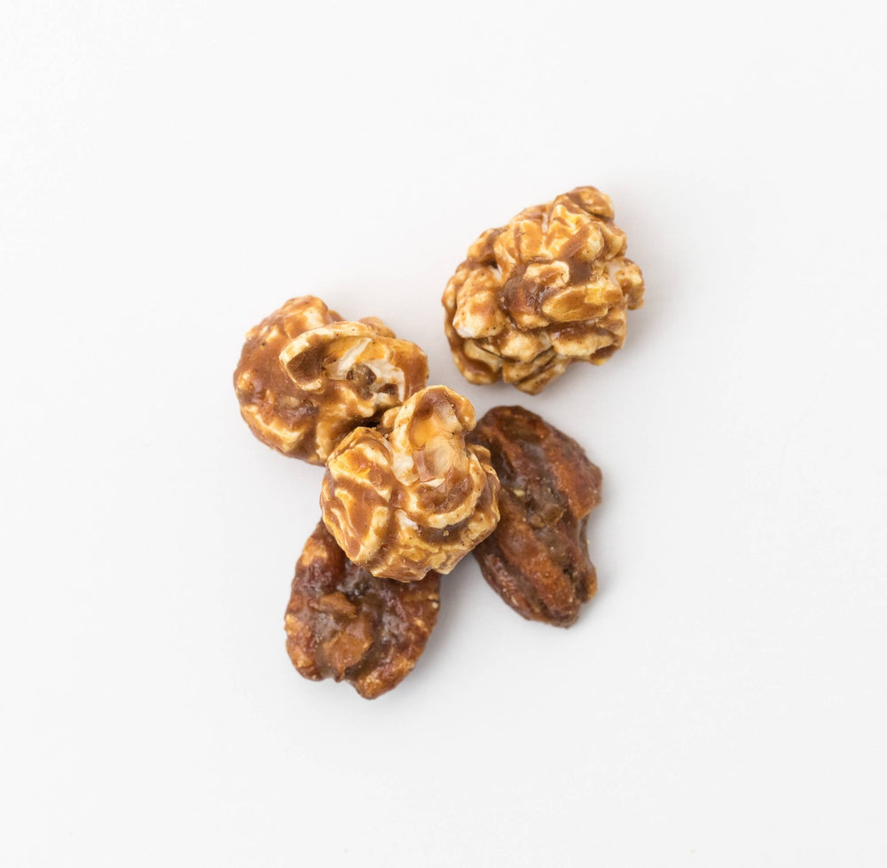 Southern Pecan Pie Popcorn - Merry PigletsPoppy Hand-Crafted Popcorn