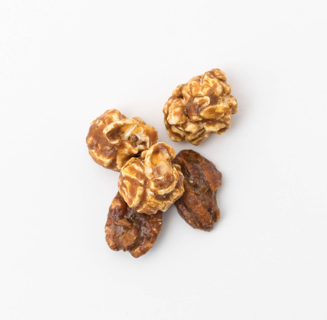 Southern Pecan Pie Popcorn - Merry PigletsPoppy Hand-Crafted Popcorn
