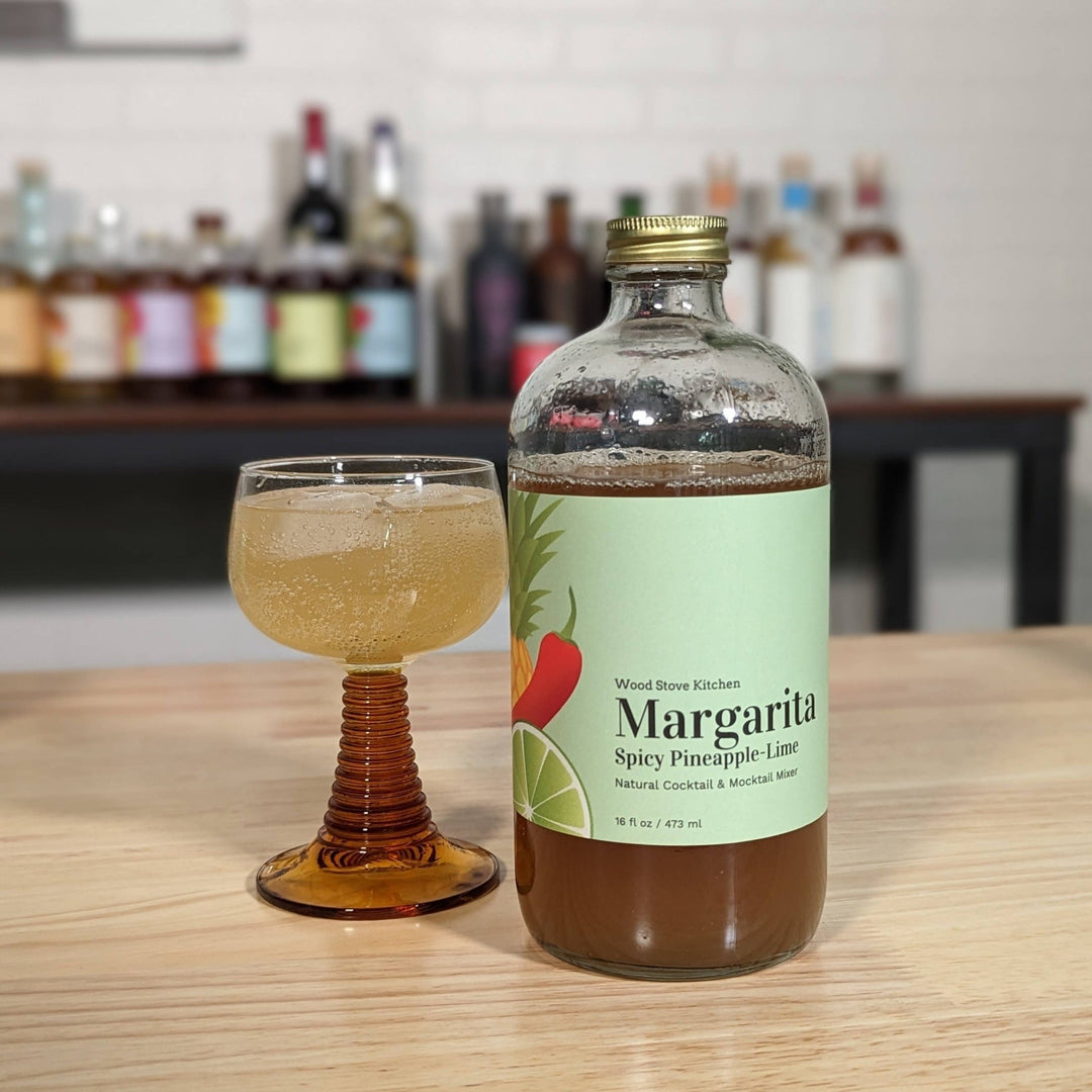Spicy Pineapple & Lime Margarita Mixer - Merry PigletsWood Stove Kitchen