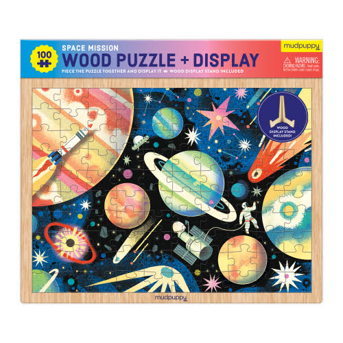 Space Mission 100 Piece Puzzle - Merry Piglets