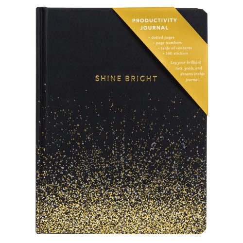 Shine Bright Productivity Journal - Merry Piglets