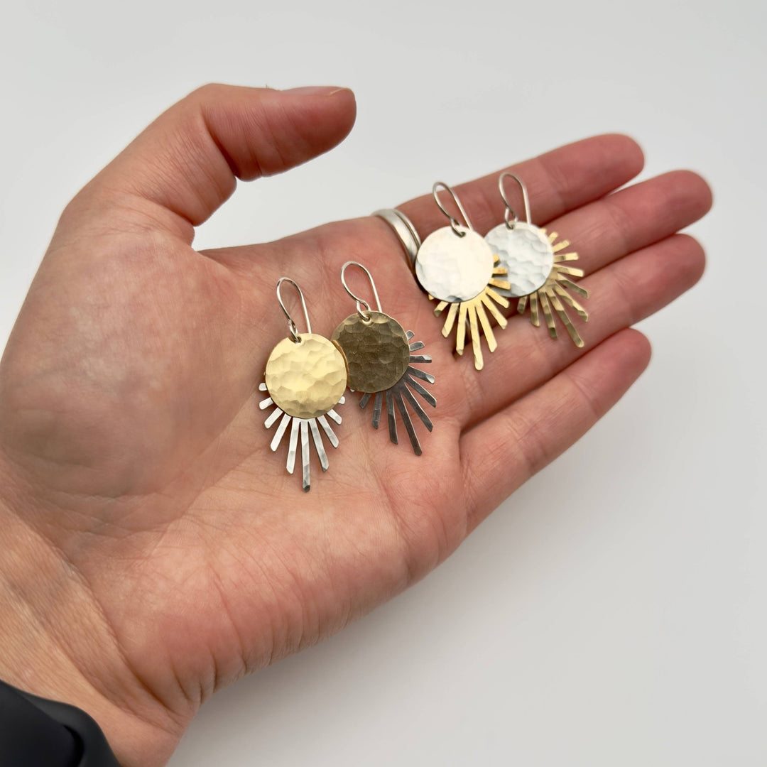 Starburst Earrings - Merry PigletsFluff Hardware