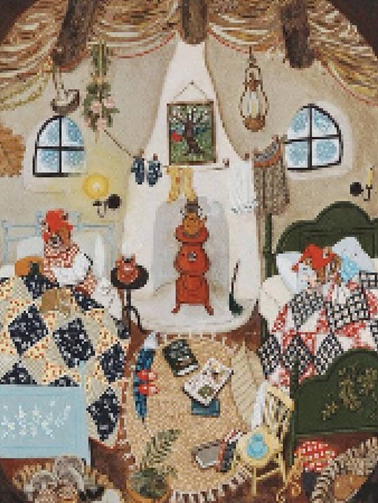 Stay Cozy 1000 Piece Puzzle - Merry PigletsNew York Puzzle Company