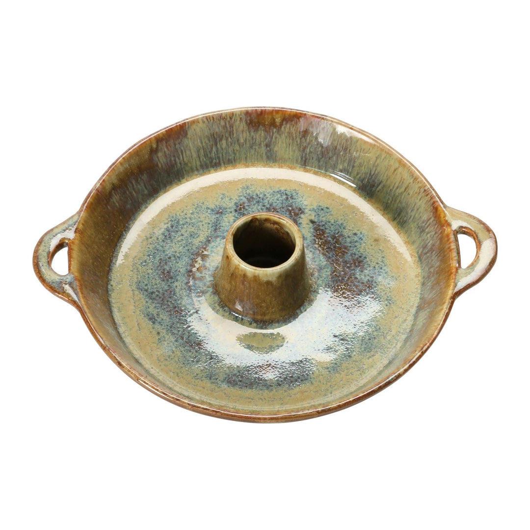 Stoneware Appetizer Dish - Merry PigletsCreative Co - Op