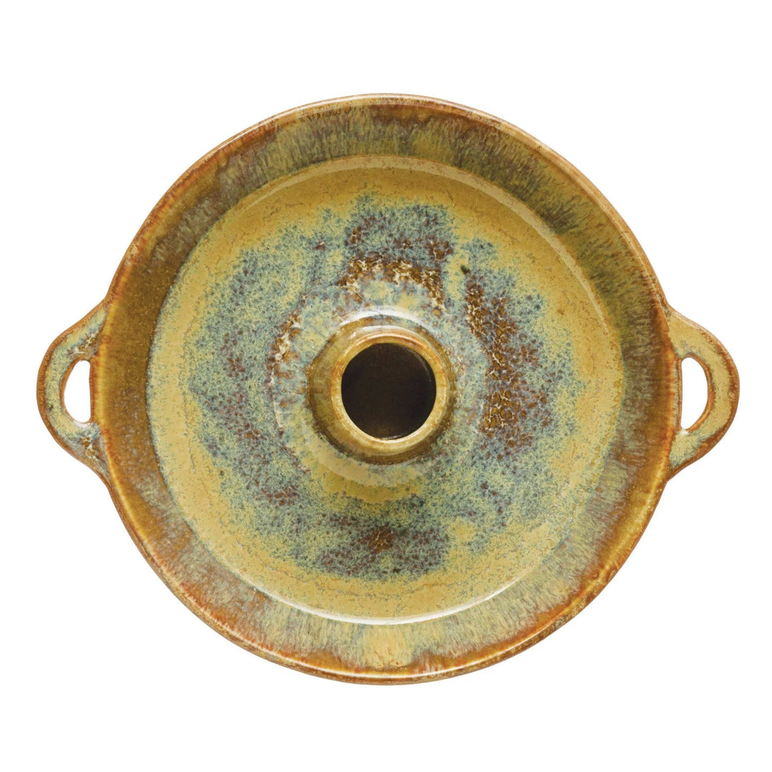 Stoneware Appetizer Dish - Merry PigletsCreative Co - Op