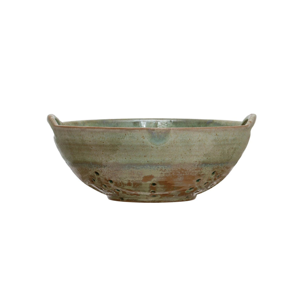 Stoneware Berry Bowl - Merry PigletsCreative Co - Op