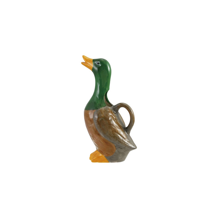 Stoneware Duck Pitcher - Merry PigletsCreative Co-Op