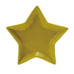Stoneware Star Dish - Merry PigletsCreative Co - Op