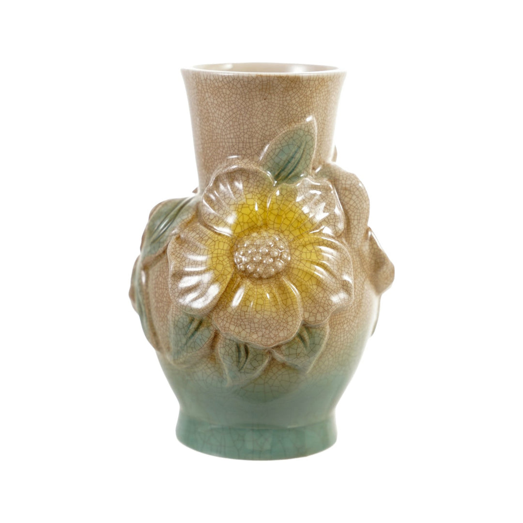 Stoneware Vintage Reproduction Vase - Merry PigletsCreative Co-Op