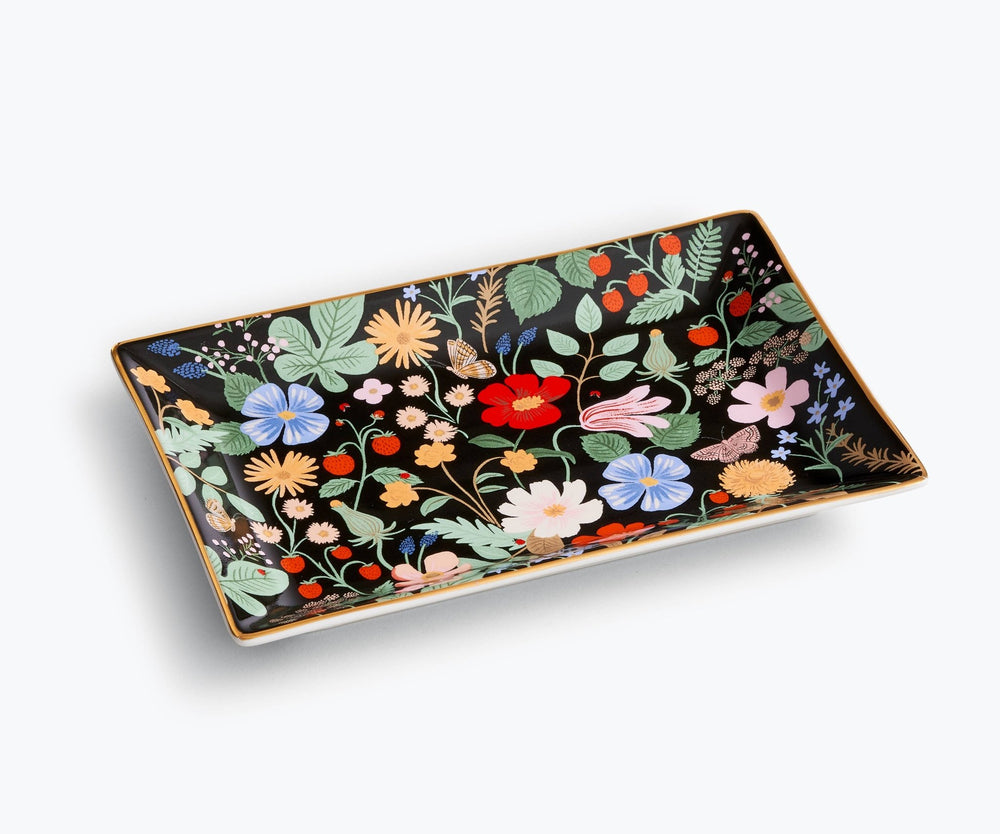 Strawberry Fields Catchall Tray - Merry PigletsRifle Paper Co.
