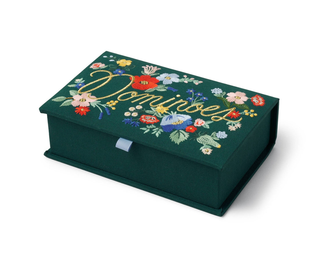 Strawberry Fields Dominoes Set - Merry PigletsRifle Paper Co.
