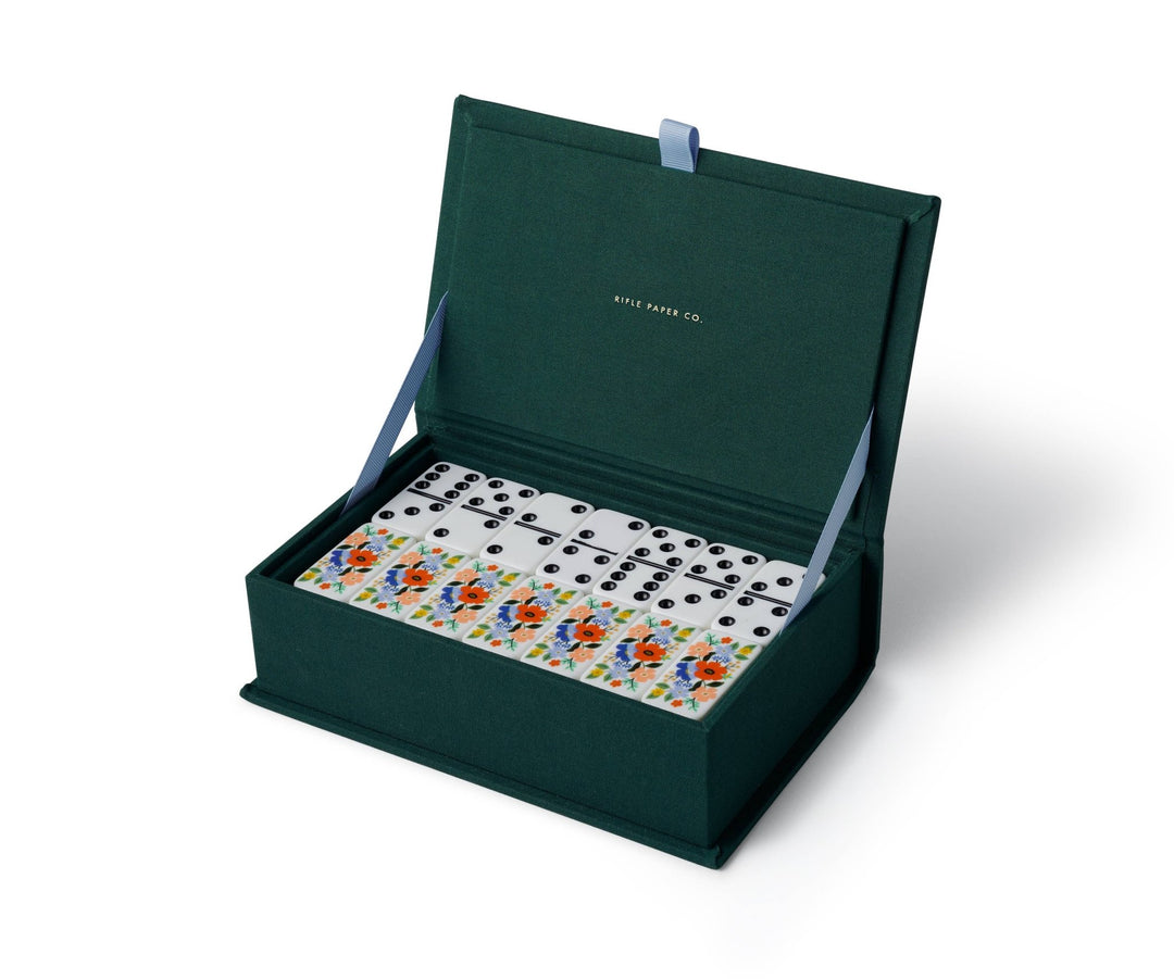 Strawberry Fields Dominoes Set - Merry PigletsRifle Paper Co.